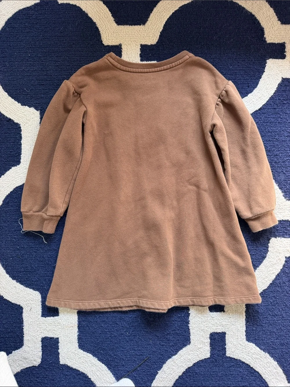 GAP Brown Long-Sleeve Minnie Appliqué sweater Dress Top